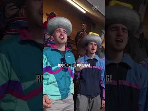 Unmatched vibes at the #Curling venue! 🔥🥌