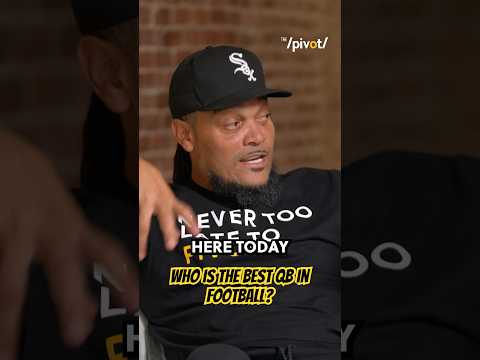 Channing Crowder going from arm down to the toes on who’s the best QB in #NFL right now #football