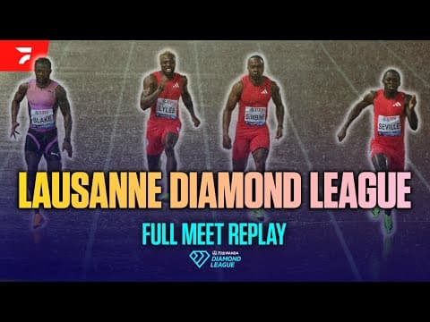 2025 Lausanne Diamond League | Full Meet Replay