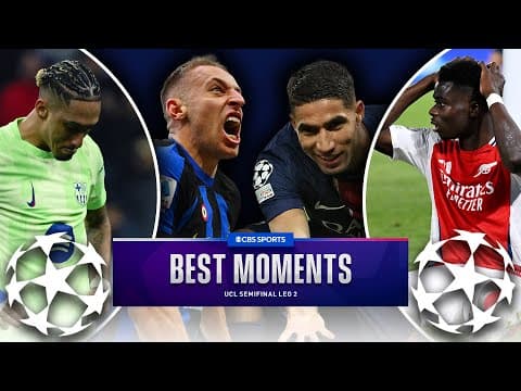 Frattesi puts Inter into THE FINAL | Hakimi's BANGER for PSG | UCL Semifinal Leg 2 BEST MOMENTS 🏆🔥