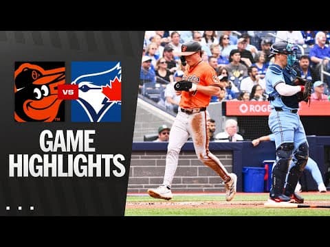Orioles vs. Blue Jays Game Highlights (9/13/25) | MLB Highlights