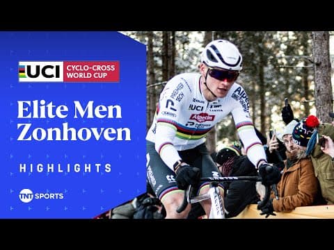 DOMINATION! 😮‍💨 | Men's UCI Cyclo-Cross World Cup Zonhoven Highlights | TNT Sports Cycling
