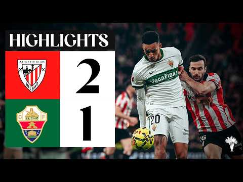 Athletic Club vs Elche CF (2-1) | RESUMEN | J25 | #LALIGAEASPORTS