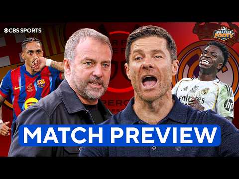Barcelona vs. Real Madrid MATCH PREVIEW: Spanish Super Cup FINAL🏆