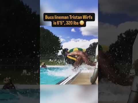 Reminder how athletic NFL offensive linemen are despite their size ๐ฑ (via @tristan_wirfs74/IG)