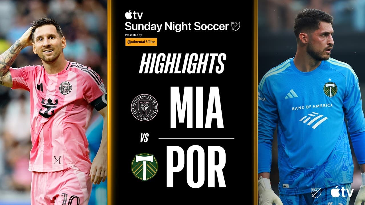 Inter Miami CF vs. Portland Timbers | Full Match Highlights | Sunday Night Soccer in Miami!