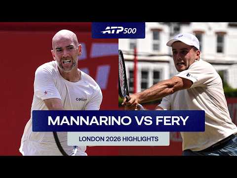 Adrian Mannarino vs. Arthur Fery Highlights | London 2026 R2
