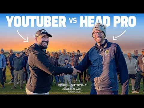 I challenged a HEAD PRO at HIS OWN course... (Ep. 3 – Crail GC)