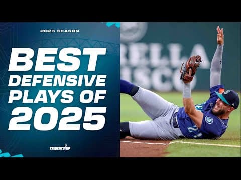 Making Plays: The Best Seattle Mariners Defensive Highlights of 2025