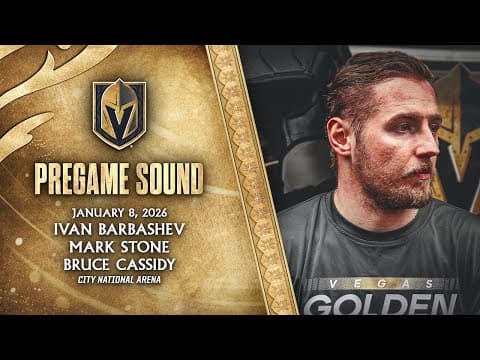 🎥 PREGAME SOUND: Barbashev, Stone & Cassidy