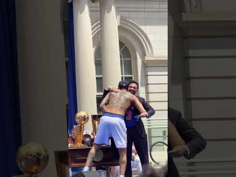 All the scenes at City Hall as the Knicks celebrated their NBA championship 🏀🎉