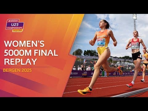 Women's 5000m Final | Bergen 2025 U23 Championships