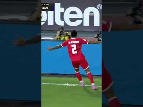 CESAR BLACKMAN WITH A GOAL FROM AN INSANE ANGLE FOR PANAMA 🤯