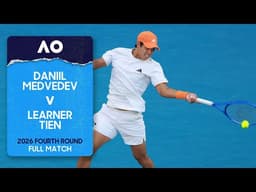 Daniil Medvedev v Learner Tien Full Match | Australian Open 2026 Fourth Round