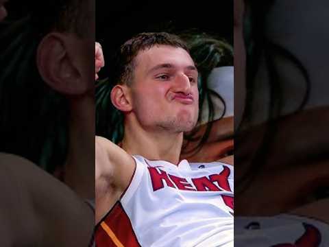 Nikola Jović Takes a Scary Fall! #nba #fup #shorts #trending #nikolajovic