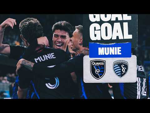 GOAL: Daniel Munie Scores First Quakes Goal of the 2026 Season vs Sporting KC | February 21, 2026