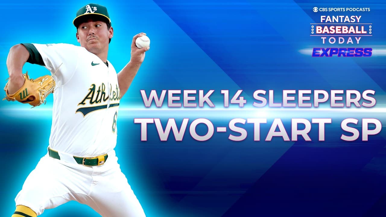 Week 14 Sleepers & Two-Start Pitchers! Must Add Gage Jump! | Fantasy Baseball Advice