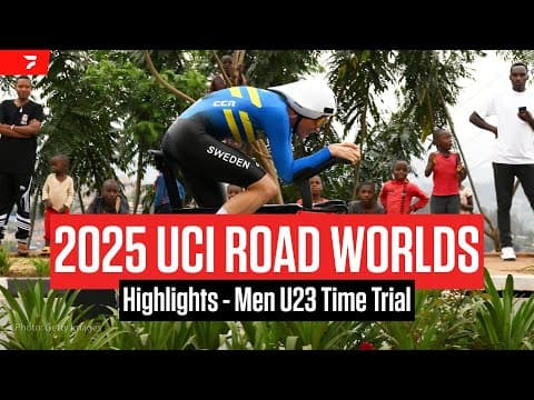 2025 UCI Road World Championships Men U23 Time Trial Highlights