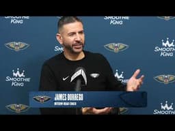 James Borrego Recaps Pelicans Win at Utah Jazz 2/26/2026