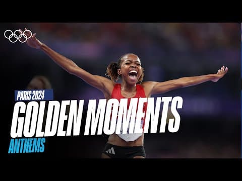 Bahrain makes history at Paris 2024! 🇧🇭 | Anthems