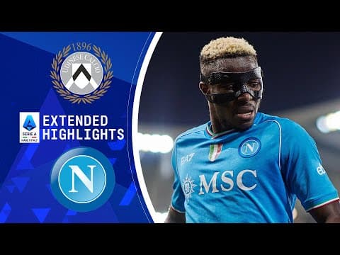 Udinese vs. Napoli: Extended Highlights | Serie A | CBS Sports Golazo