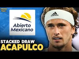 Zverev, De Minaur in Stacked Draw at ATP Acapulco 2026 | Tennis News
