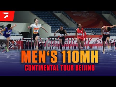 Men’s 110mH Final | Continental Tour Beijing 2025