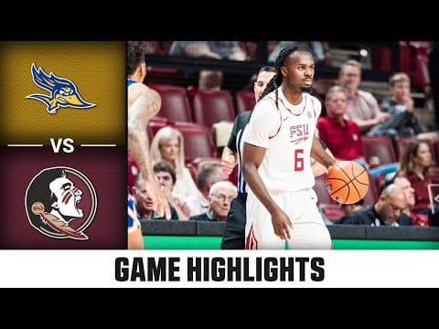 Cal State Bakersfield vs. Florida State Game Highlights | 2025-26 ACC Men's Basketball