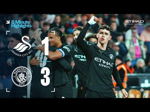 EXTENDED HIGHLIGHTS | Swansea 1-3 City | Cherki stars in City comeback!