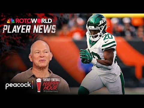 Takeaways from Jets' offense explosion vs. Bengals | Fantasy Football Happy Hour | NFL on NBC