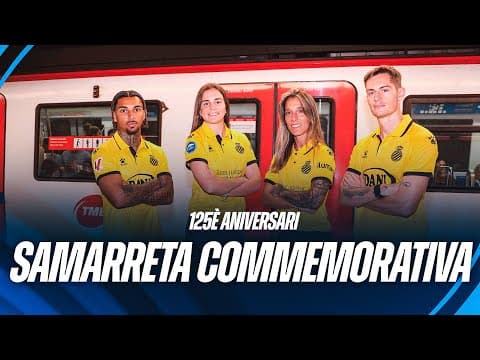 🟡 Una samarreta especial al cor de Barcelona