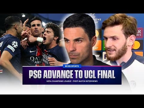 "We were MUCH BETTER than them" Arteta on Arsenal | "It's a DREAM" Kvaratskhelia on PSG ADVANCING 😲