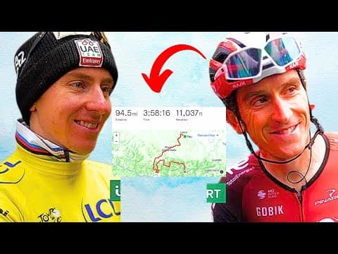 Team INEOS REACT To Tadej Pogačars Leaked Data