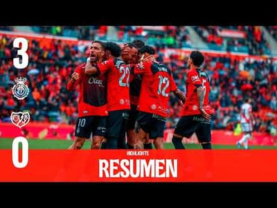 Resumen J31 RCD Mallorca 3-0 Rayo Vallecano | RCD Mallorca