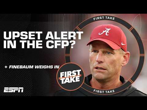 Why Paul Finebaum is taking Alabama to upset Indiana OVER Miami upsetting Ohio State | First Take