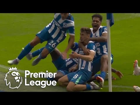 Brajan Gruda carves through Man City's defense to give Brighton lead | Premier League | NBC Sports