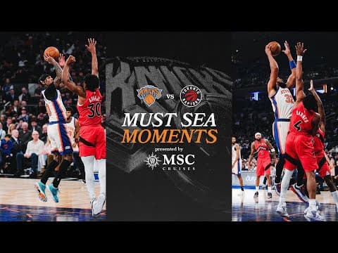 Knicks Win Against the Toronto Raptors | November 30, 2025