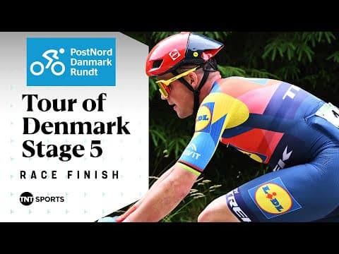 UNSTOPPABLE! 😮‍💨 | Men's 2025 Tour of Denmark Stage 5 Final KM's | TNT Sports Cycling