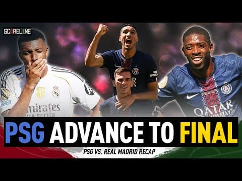 PSG BLOWOUT Real Madrid at Club World Cup | What's next for Xabi Alonso & Co? | RECAP | Scoreline
