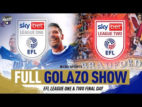EFL League One & League Two | SCENES at BRADFORD | AFC WIMBLEDON clinch playoff spot | Matchday