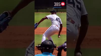 Kevin Defrank, 17 years old up to 100 mph #fyp #mlbprospects #marlins