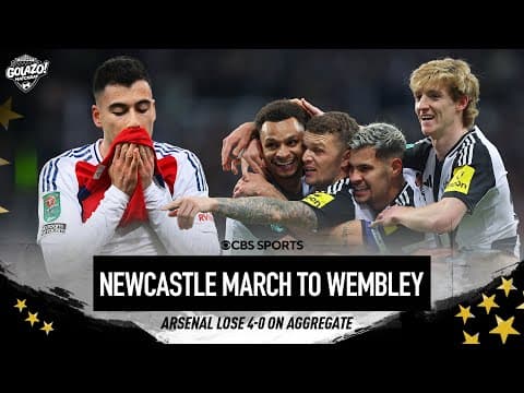 NEWCASTLE MOVES ON | Anthony Gordon & Jacob Murphy goals secure Magpies in EFL Cup Final! | Matchday