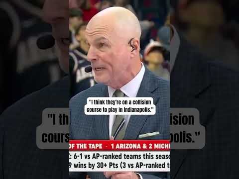 Are Arizona and Michigan the two best teams in the country? 👀