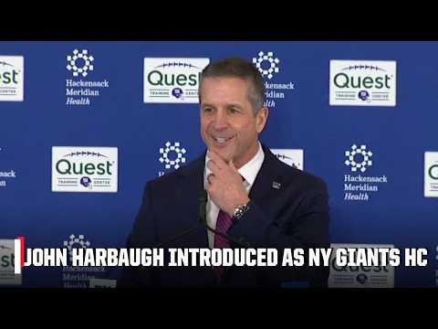 John Harbaugh's mission with the New York Giants 🗣️ 'BE WORLD CHAMPIONS' | Full Press Conference