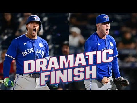 FULL 11TH INNING: Blue Jays and Rays battle it out in a NAIL-BITER (Crazy catches, clutch pitching!)