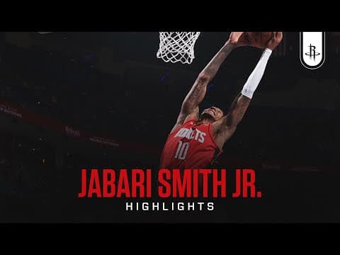 Jabari Smith Jr. (22 points) Highlights vs. Oklahoma City Thunder