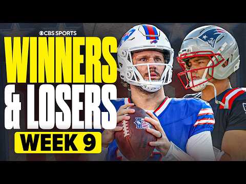 Biggest WINNERS & LOSERS From NFL Week 9 | Allen Tops Mahomes, Maye Playing at MVP Level