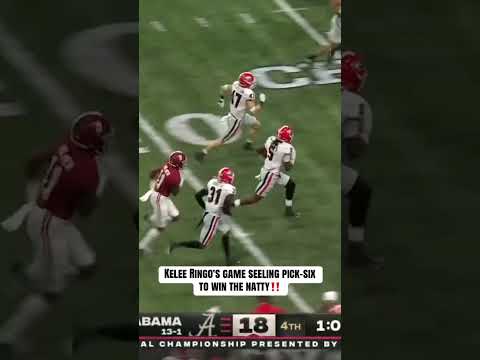 One of the all-time great moments in National Championship history 👏