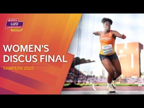 Women's Discus Final | Tampere 2025
