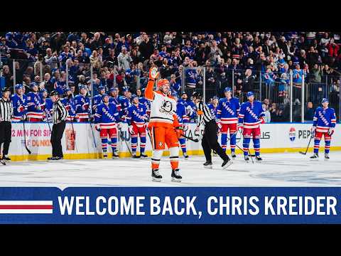 Welcome Back, Chris Kreider